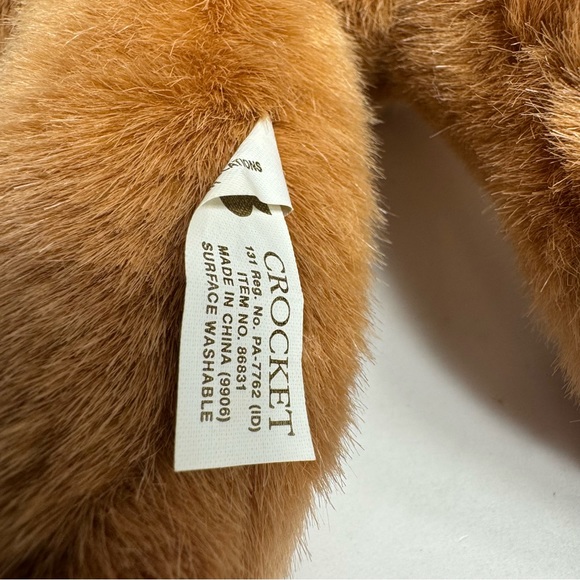 NWT. Plush Moose .Papel Classics Pal Giftware Plush Moose Named "Crocket". - Picture 9 of 13